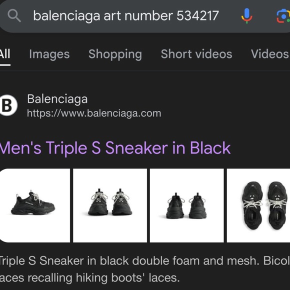 Balenciaga Triple S Sneakers - Picture 8 of 9